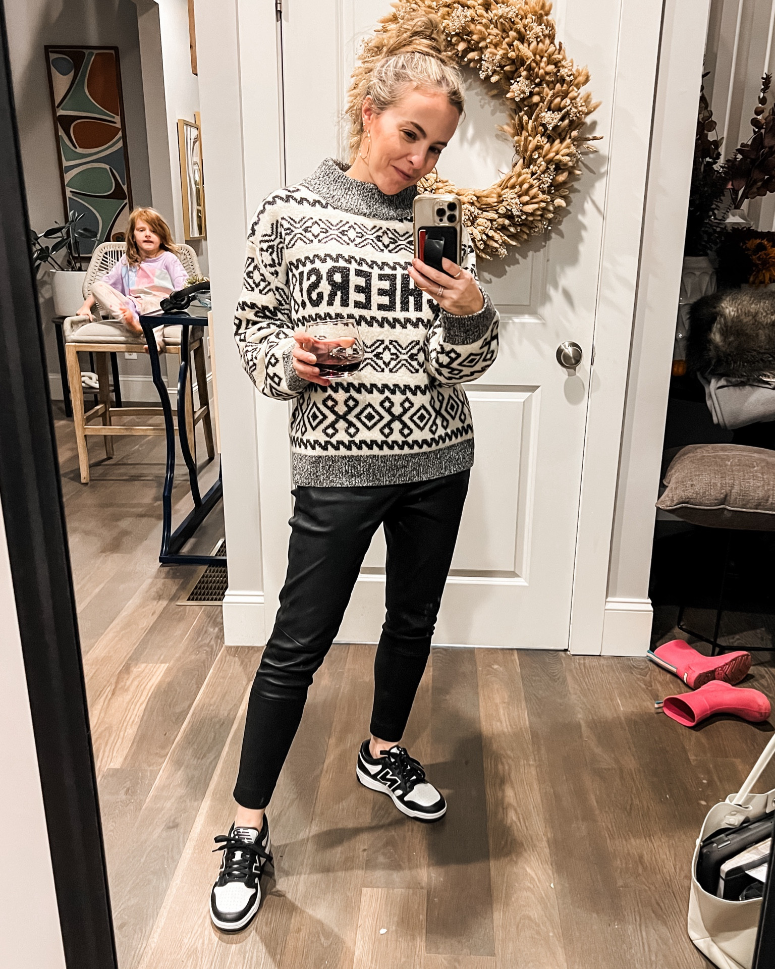 Target sweater for the holiday win! This sweater is on sale under $20 and is a classy (not cheesy) holiday vibe. A little bit of silver thread adds some sparkle.

#LTKfindsunder50 #LTKover40 #LTKCyberWeek