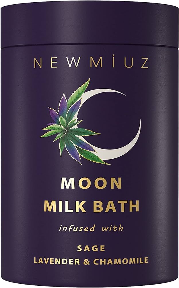 Cleansing Sage Moon Milk Bath Soak - Lavender Chamomile - Moisturize & Soften Skin Spiritual Stre... | Amazon (US)