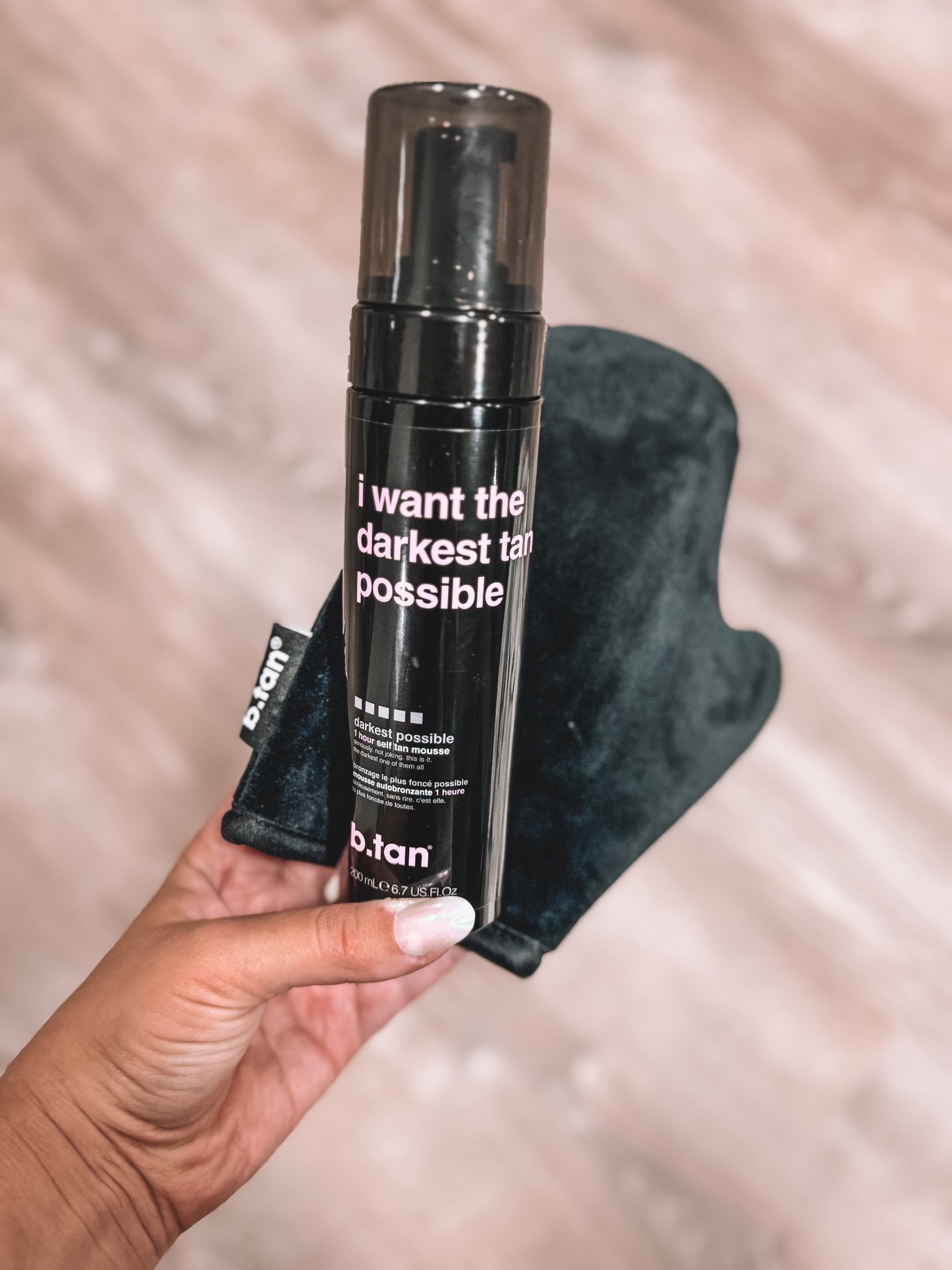 Grabbed this at Walmart today because I’ve heard great things about it!! I have to say, it applies very smooth with the b.tan tanning mitt and gives you a great bronze glow in just an hour!✨ #tanning #btan #Walmart

#LTKFindsUnder50 #LTKBeauty