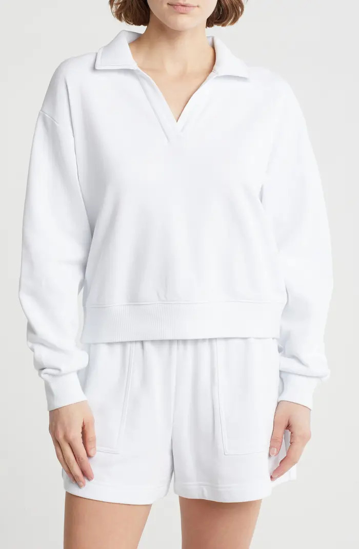 Level Up Terry Polo Pullover | Nordstrom Rack