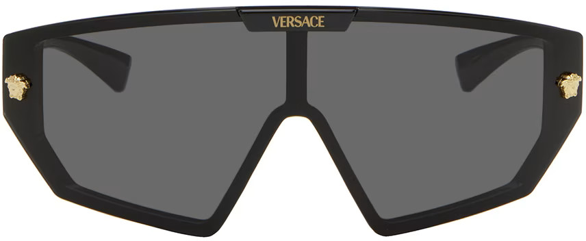 Black Medusa Horizon Sunglasses | SSENSE