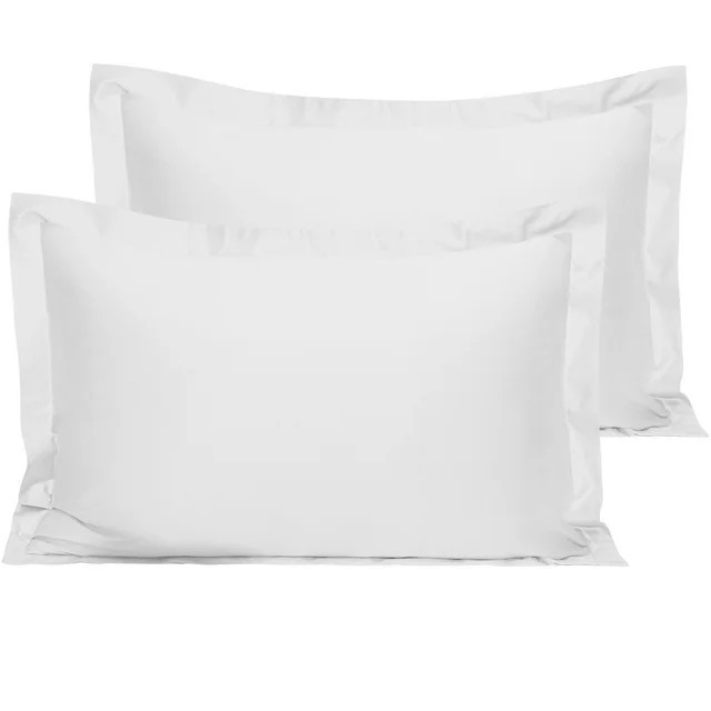 Ntbay 2 Pack 1800 Thread Count Cotton King Pillow Shams, Super Soft and Breathable Oxford Pillowc... | Walmart (US)