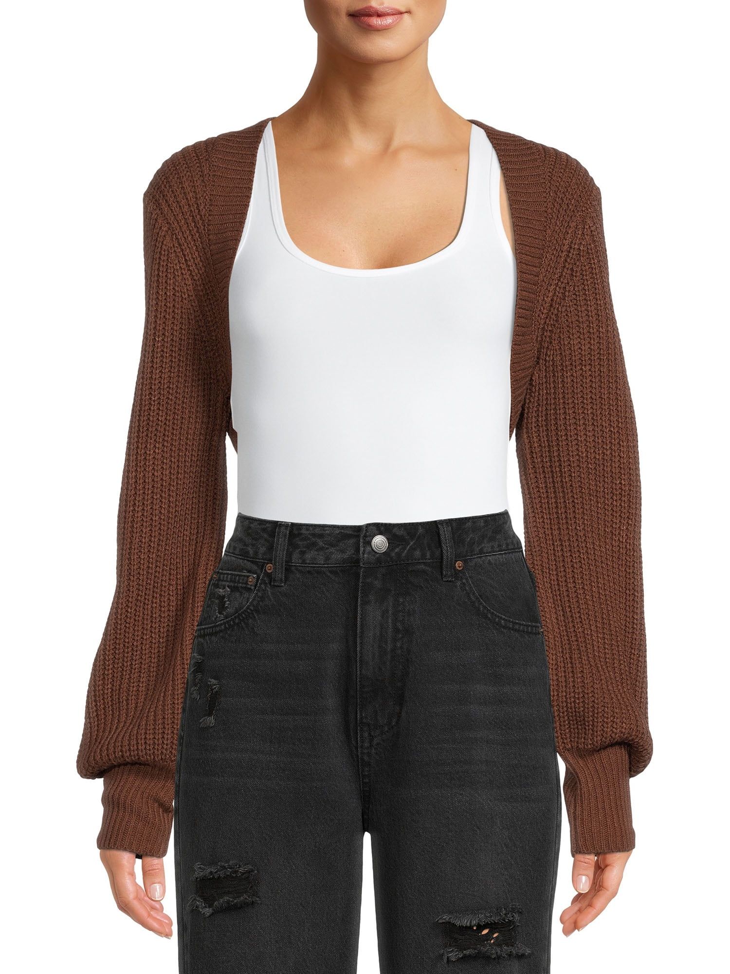 No Boundaries Juniors' Sweater Shrug - Walmart.com | Walmart (US)