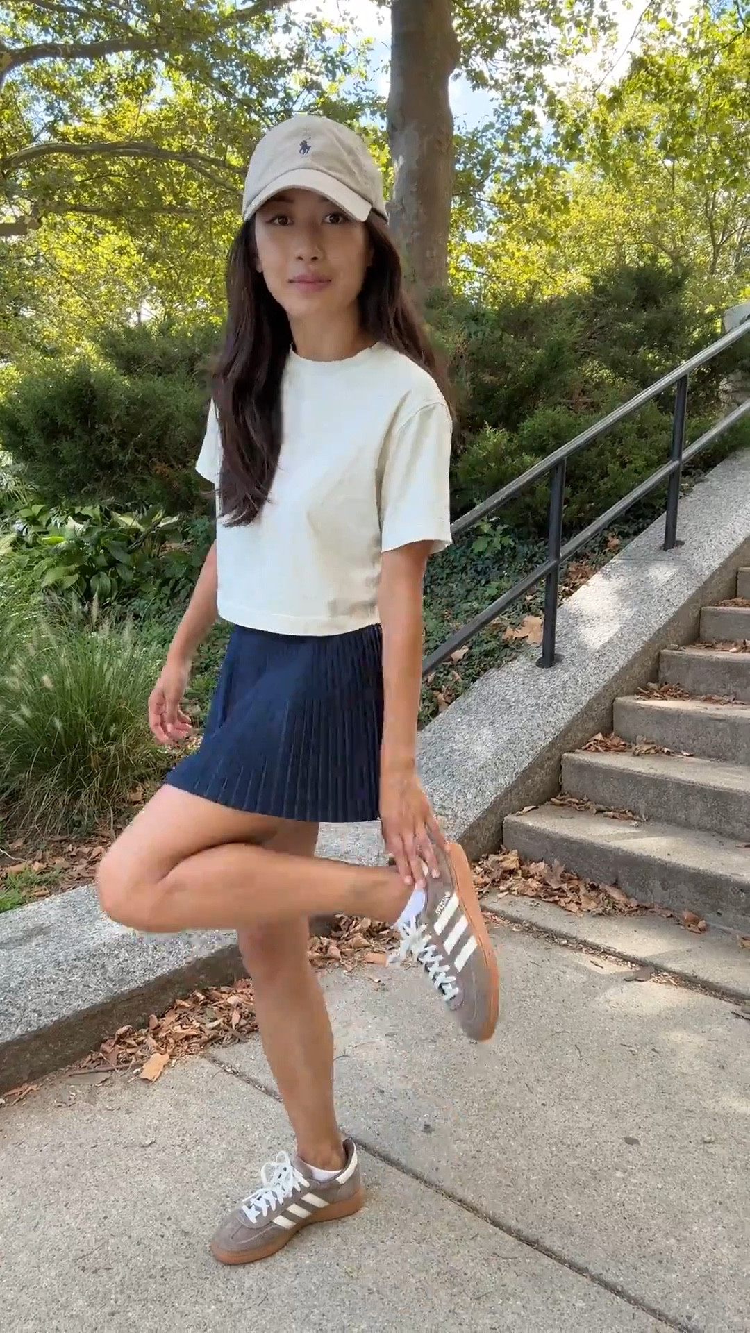 Some colors in my water resistant jacket are on sale! Linked under similar 

And My favorite adidas are back in stock, Runs half size big 

• Cropped tee in xxxs but I should've done XXS so its not so shrunken fit. love the length and structure / shape on this one, soft feel, very petite friendly.

• Adidas handball spezial sneakers 5 but runs big. I can also fit kids size 3.5 = women’s 5 (linked kids in black)

• lululemon pleated skort size 2. I am usually xxs in other brands and size up in lululemon. I machine wash cold delicates and air dry, the pleats stay perfectly intact

• Bombas socks sz S

• my favorite active jacket in size 2. I wear navy and ivory often year round

active jacket, rain jacket, travel style, airport outfits, tennis, school pickup, busy mom looks

#LTKPetite #LTKTravel #LTKActive