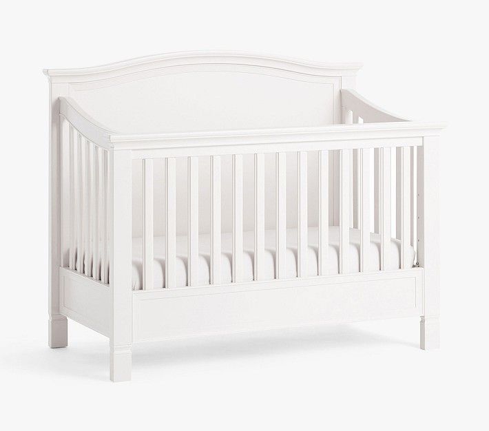 Larkin Camelback 4-in-1 Convertible Crib | Pottery Barn Kids