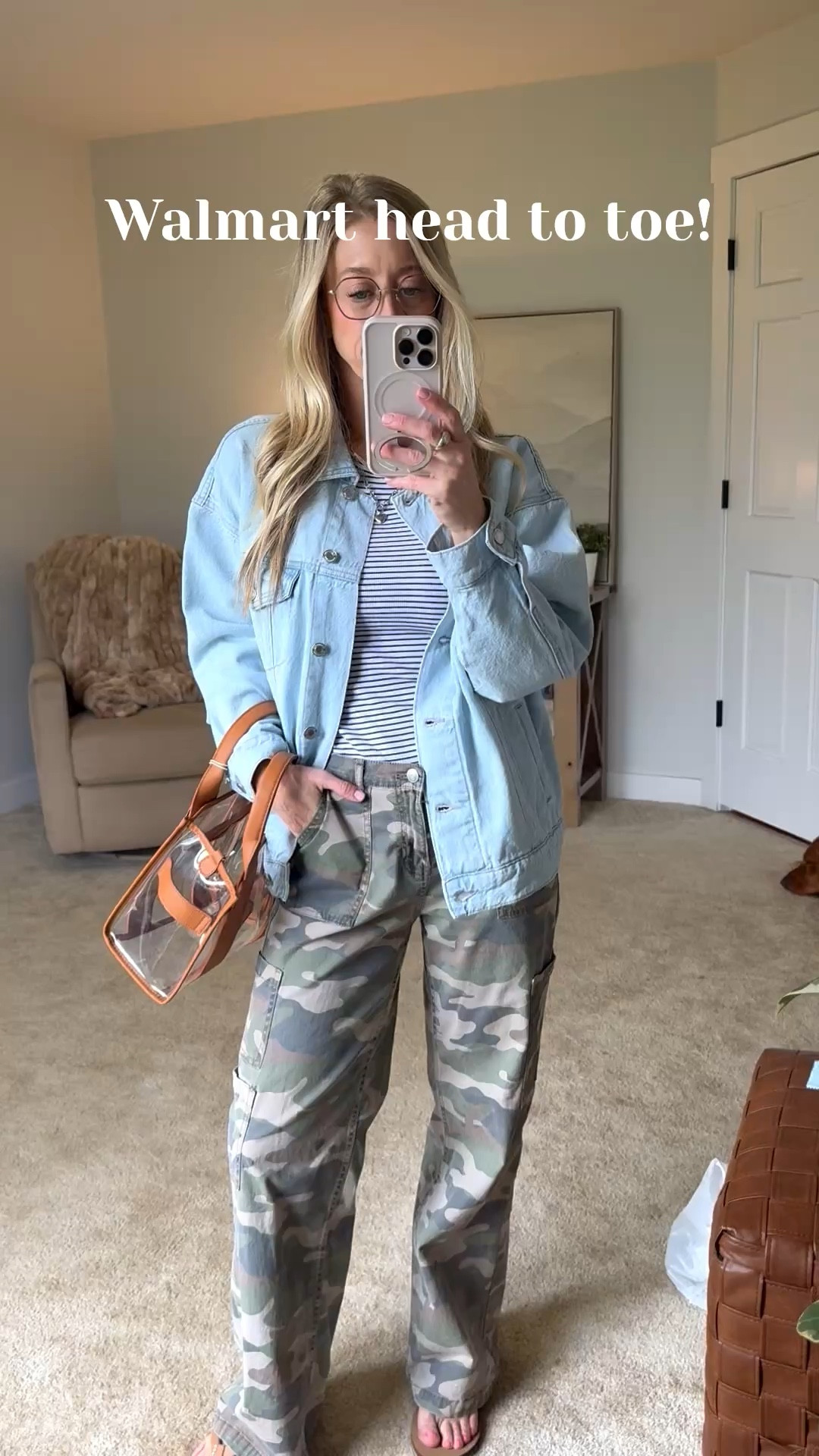 Everything but the bag is from Walmart! Size XS in pants and S in tank, XXS in jacket. Jacket is on clearance with all sizes stocked!

#LTKootd #LTKmomlife #LTKOver40