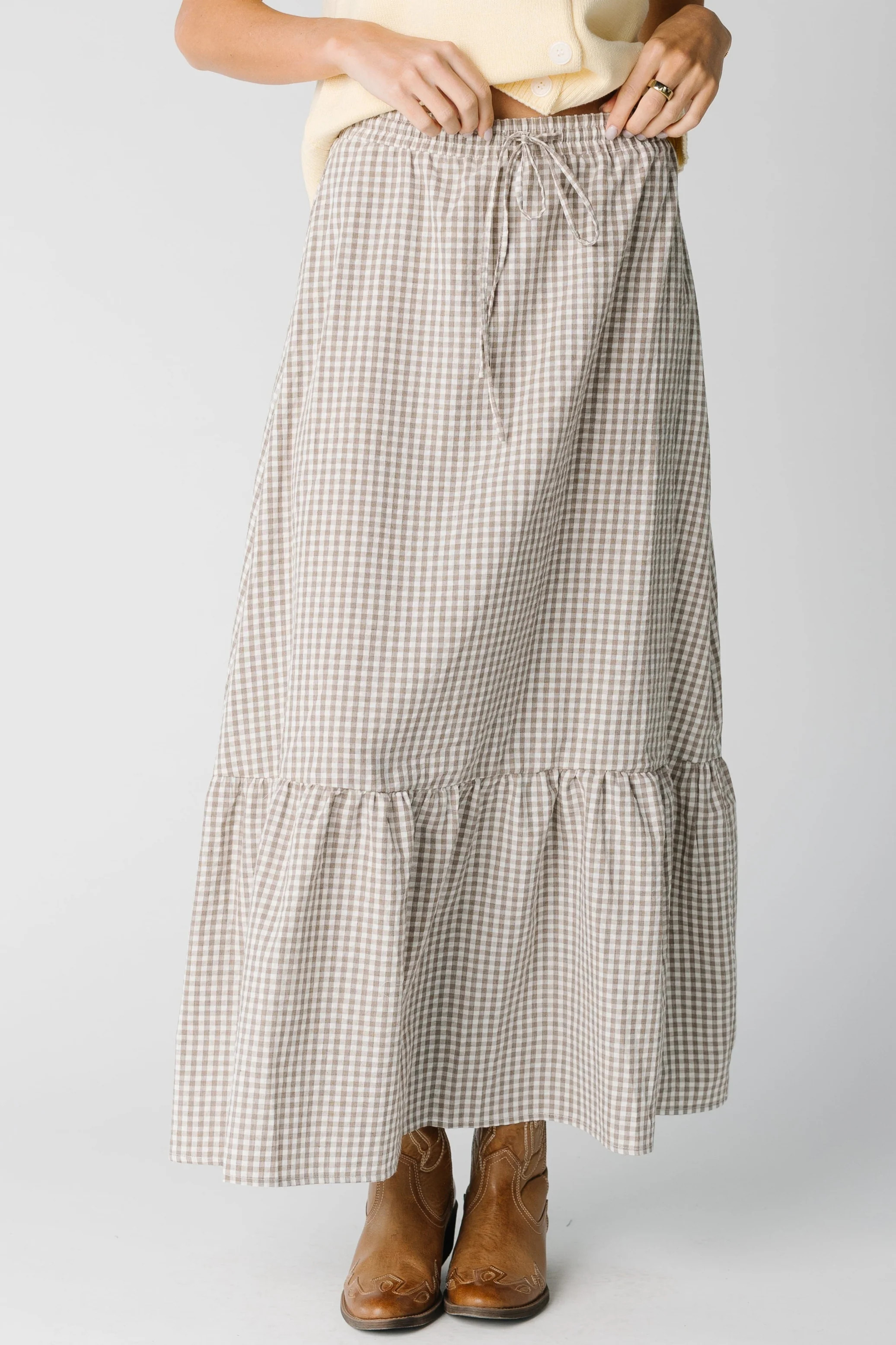 Crestline Gingham Skirt | Called To Surf