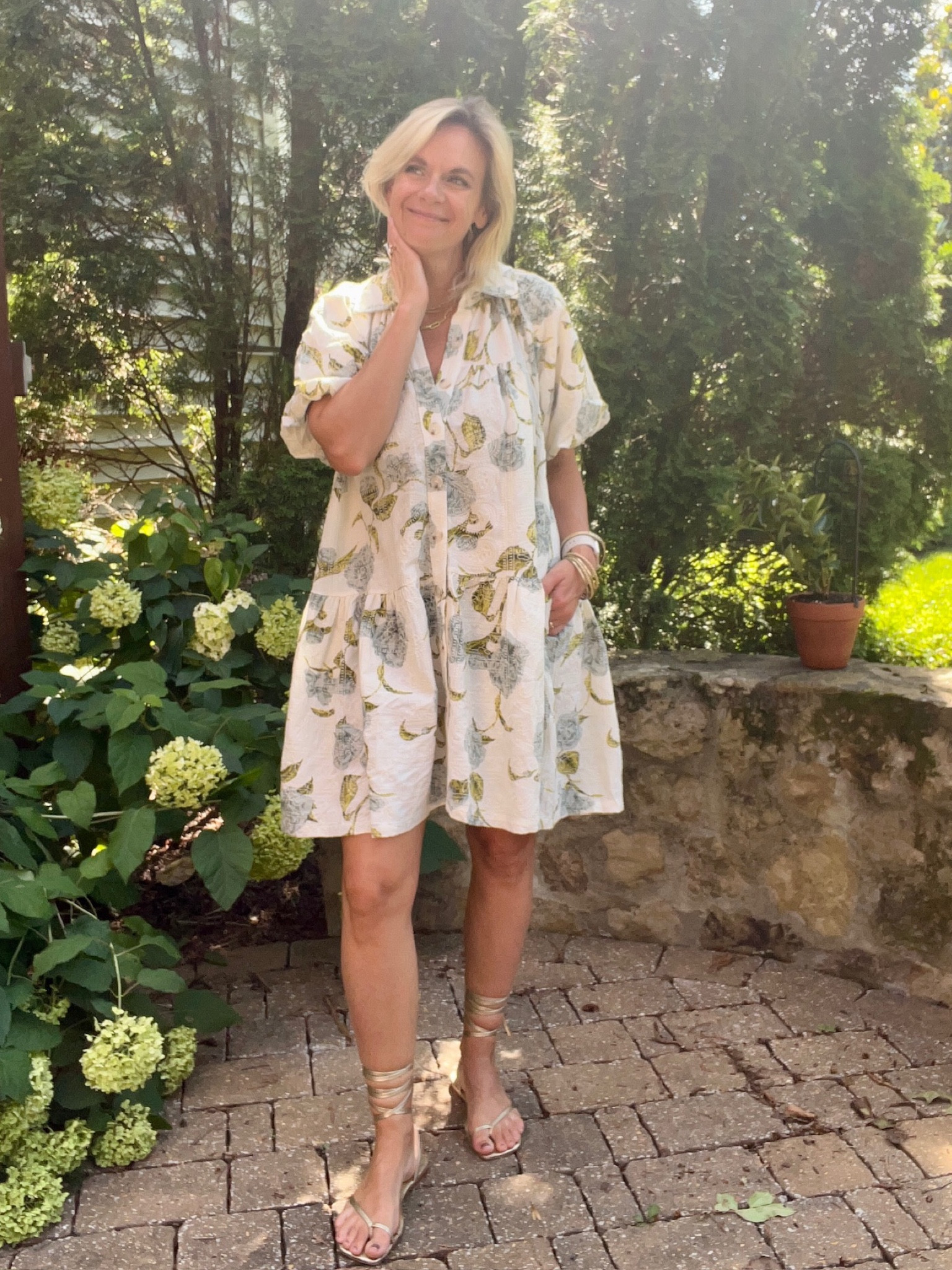 The sweetest swing dress perfect for transitioning into early fall!

⭐️⭐️Exclusive LTK x Anthro Sale! Use our in-app code for 20% off your purchase!⭐️⭐️

#LTKSeasonal #LTKxAnthro #LTKFind