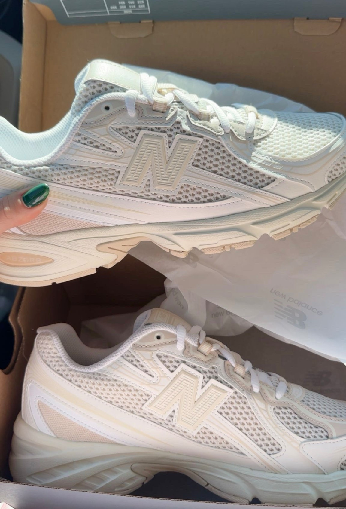 New Balance 740s
Color: Bisque with angora and sea salt

#LTKootd #LTKGiftGuide #LTKdayinmylife
