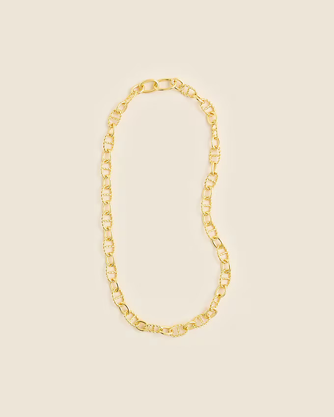 Rope chainlink necklace | J. Crew US