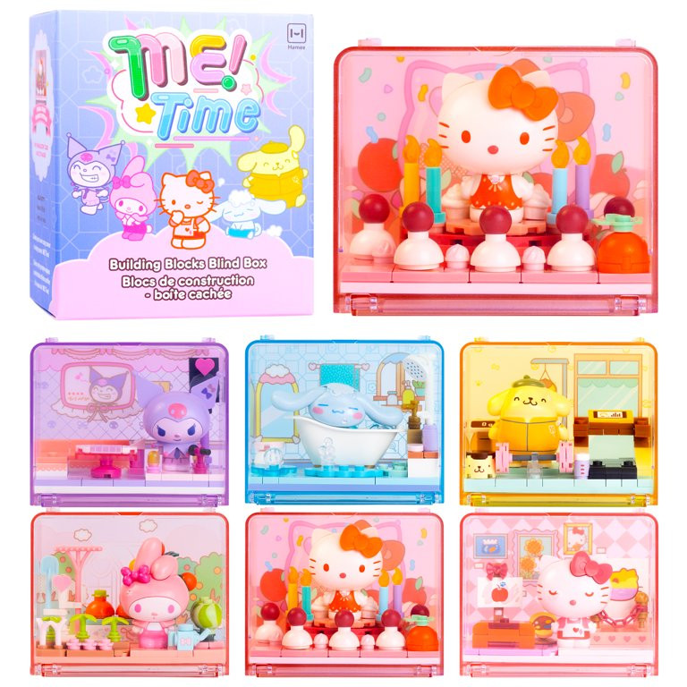 Hamee Sanrio Hello Kitty and Friends 'Me Time' Building Blocks Blind Box – 1 Pc. Mystery Set (P... | Walmart (US)