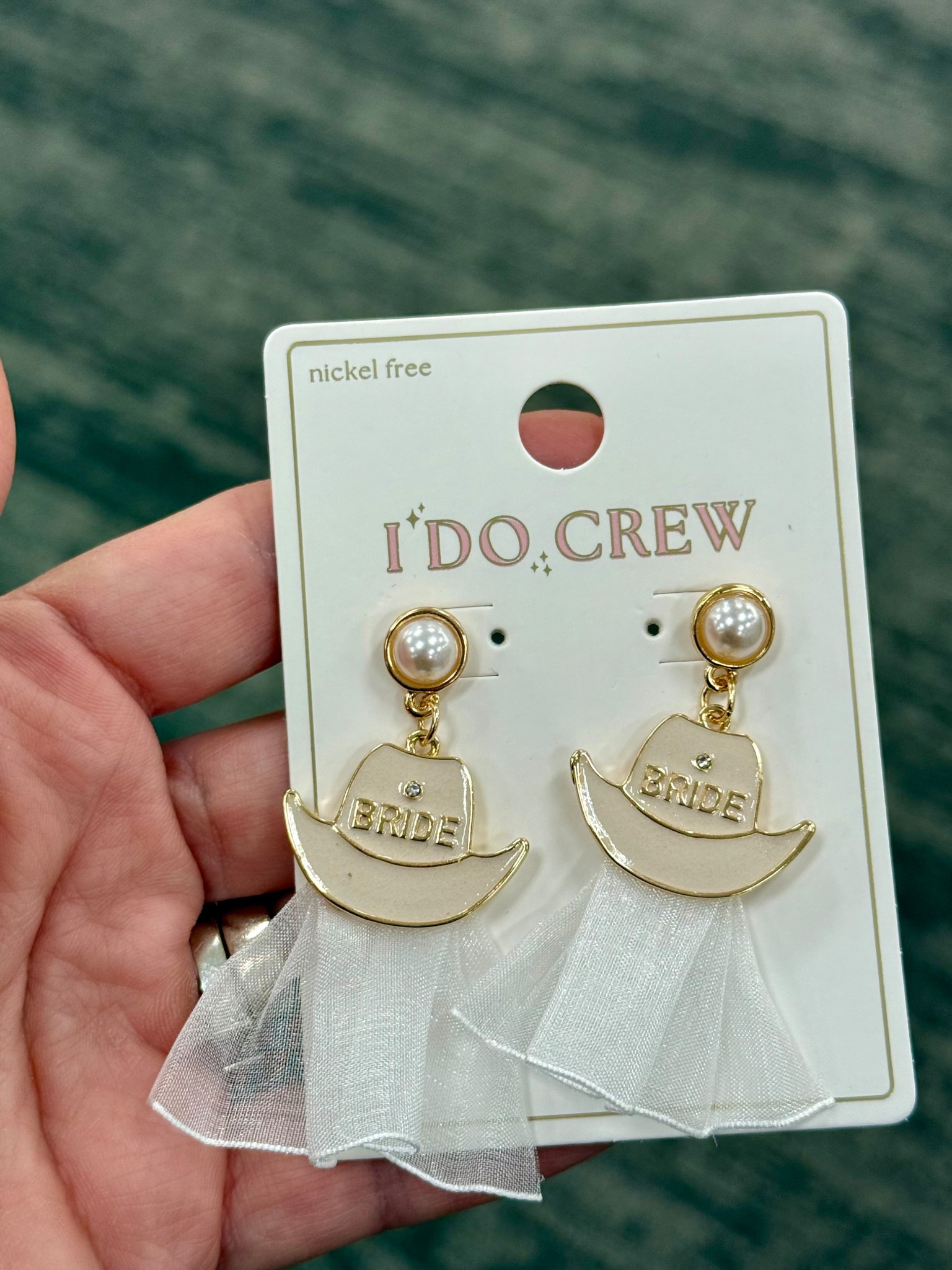 These I Do Crew Bride Cowgirl earrings are perfect for cowgirls and western weddings!!! These would make a great small wedding gift too!!! 💍

#LTKFindsUnder50 #LTKSeasonal #LTKWedding