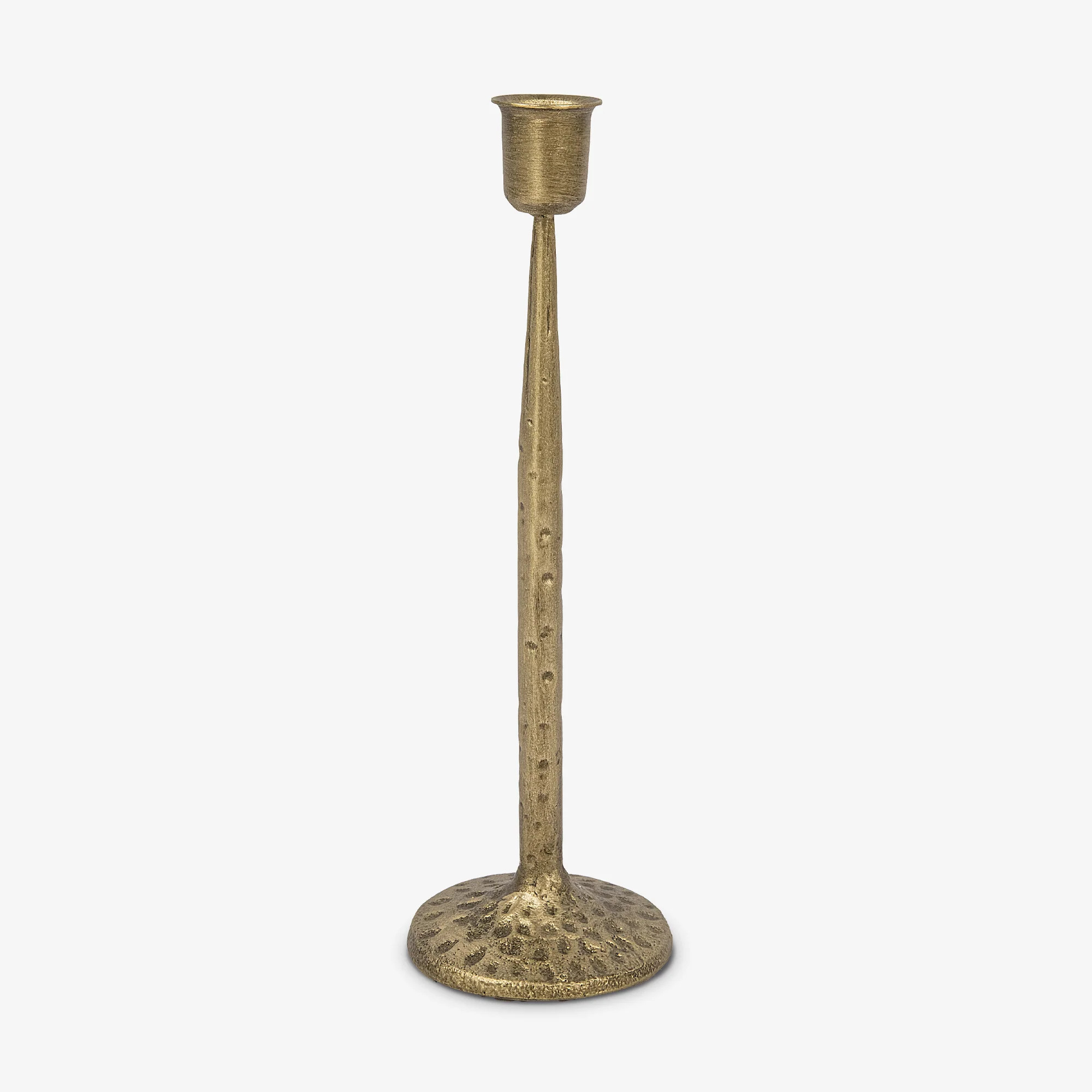 Brass Wrought Iron Taper Holder | Luminara