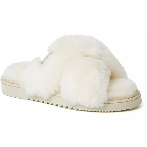 LC Lauren Conrad Women's Faux Fur Slippers | Kohl's