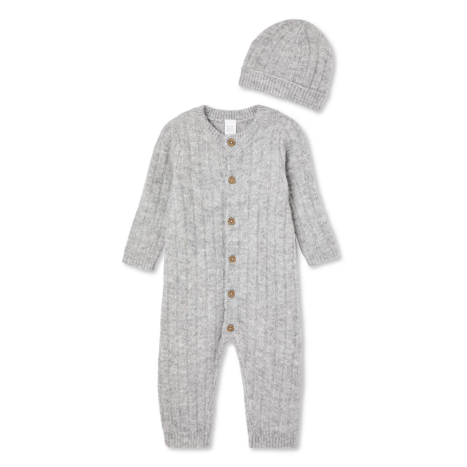 George Infants' Gender Inclusive Romper 2-Piece Set | Walmart (CA)