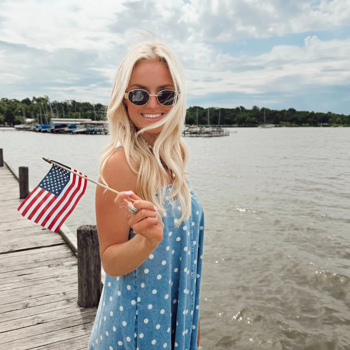 Sweet On You Midi Dress - Denim | The Impeccable Pig
