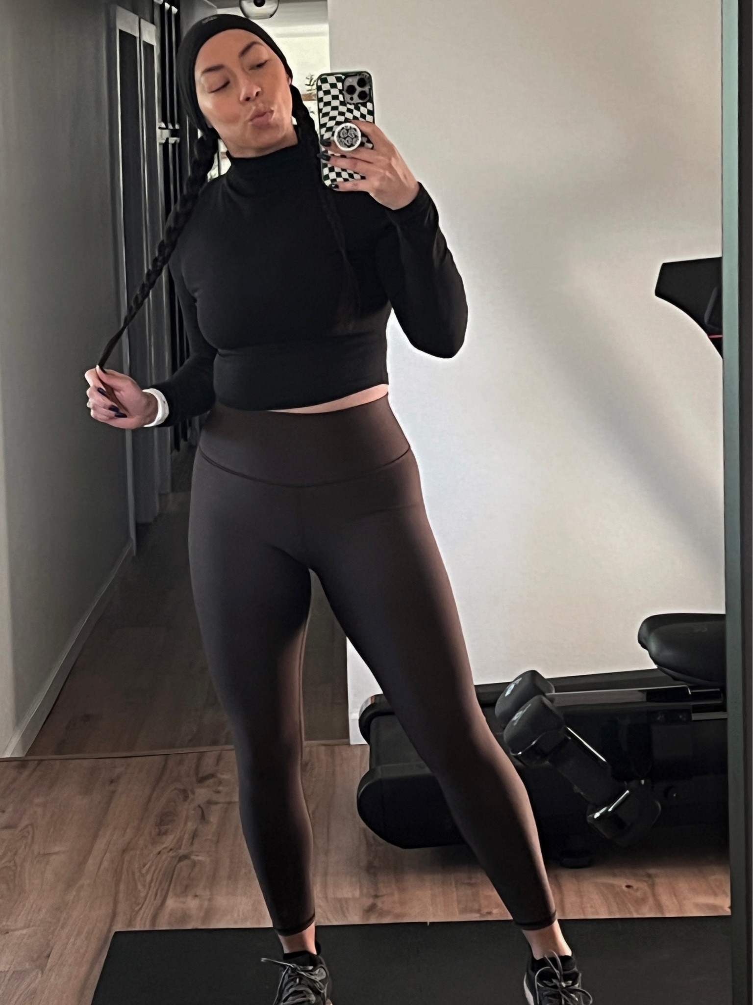 Cold weather running outfit! I can’t get enough of the Aligned mock neck tops from Lululemon 

#LTKstyletip #LTKfitness #LTKGiftGuide