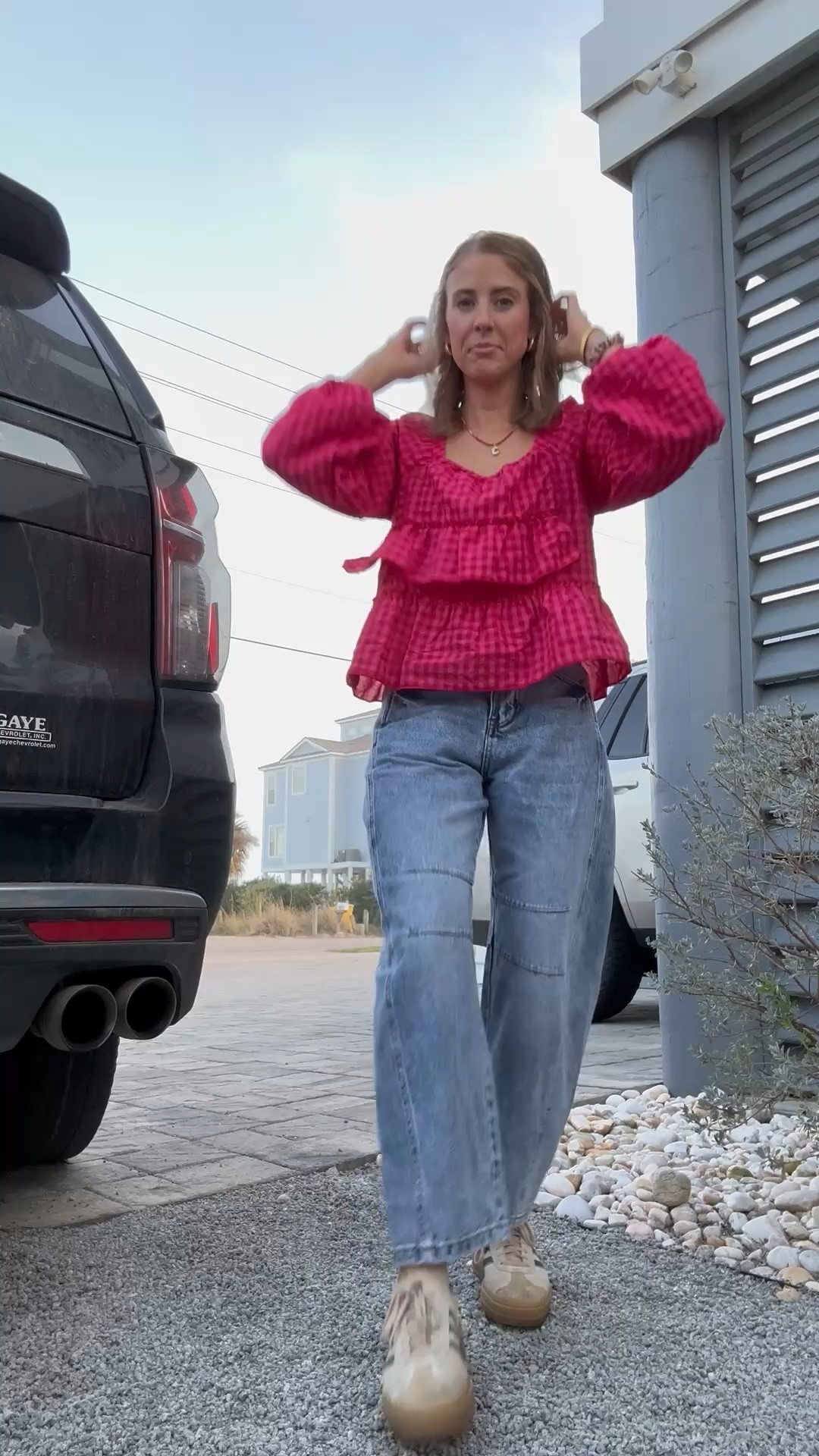 Size up in the jeans, the shirt is TTS 🫶🏼🥰

#LTKmomlife #LTKTravel #LTKootd