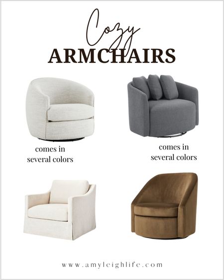 Living room or sitting area armchairs. 

accent chair, living room inspo, home decor, home office, home decor living room, home decor on budget, home office decor, home bedroom, home cozy vibes, home design, home decor bedroom, home decor 2023, eclectic home, home finds, home inspo, home decor ideas, home decor inspo, home interior tips, modern home decor, modern home, neutral home, neutral home decor, modern living room, modern bedroom, modern home decor, modern organic, modern home, mid century modern living room, mid century modern home, mid century modern bedroom, midcentury modern, organic modern bedroom, organic modern living room, modern primary bedroom, accent chairs living room, accent chair, chairs living room, accent chairs living room, side chair, living room furniture, sitting room, sitting area, accent chair bedroom, accent chair sitting area, accent chair sitting room, homedecor, Amy leigh life, arm chair, armchair, armchair living room, office chair, chair and a half, desk chair, reading chair, vanity chair, classic armchair, classic arm chair, chairs, chairs living room, living room accent chairs, chair and a half, bedroom chair, swivel chair, swivel accent chair, bedroom accent chair, bedroom accent chairs, club chair, corner chair, reading chair corner, chairs on sale, modern accent chair, furniture, modern furniture, modern chairs, leather chair, leather accent chair, furniture, bedroom furniture, office furniture, barrel chairs, barrel accent chairs, barrel accent chair, barrel chair, velvet chair, velvet chairs, velvet accent chairs, velvet accent chair, affordable chairs, living room chairs, organic modern living room, organic modern decor, furniture, home furniture, furniture sale, bedroom furniture, amazon furniture, velvet armchair, velvet arm chair, moody furniture, moody home, moody chair, barrel swivel chair,    

#amyleighlife
#chairs

Prices can change  

#LTKstyletip #LTKhome #LTKsalealert