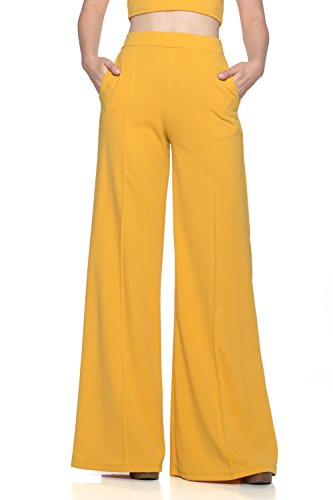 Cemi Ceri Women's J2 Love Flowing Palazzo Pants, Small, Must | Amazon (US)