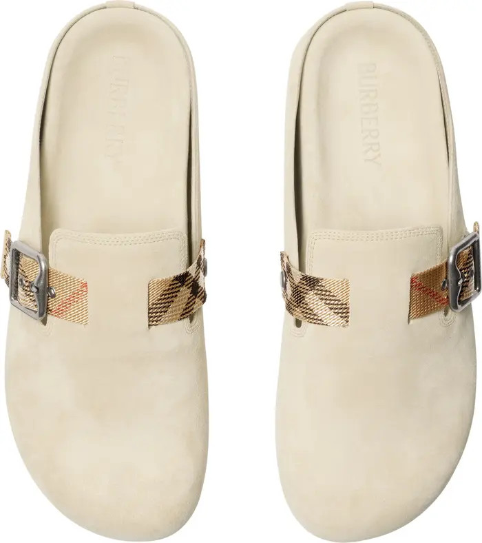 Burberry Suede Urchin Clogs | Nordstrom | Nordstrom