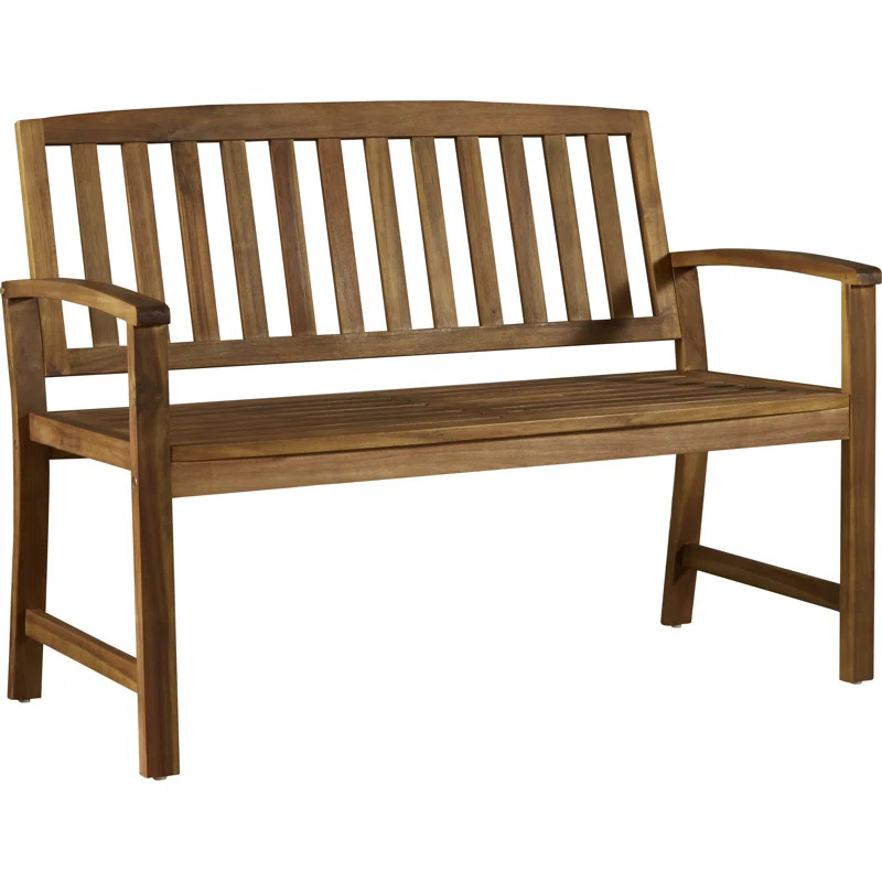 Highland Dunes Royce Wooden Garden Bench & Reviews | Wayfair | Wayfair North America