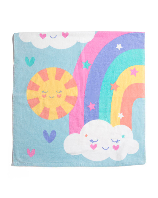 Kids Rainbow Day Beach Towel | Bed & Bath | Marshalls | Marshalls