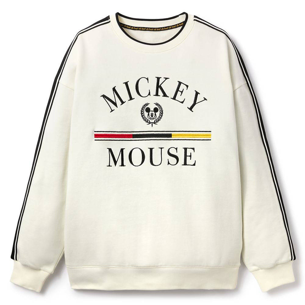 Mickey Mouse ''Oh Boy'' Pullover Sweatshirt for Adults – Exclusive | Disney Store