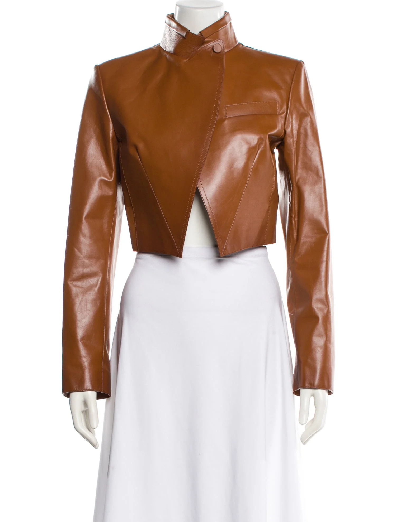 Calf Leather Biker Jacket | The RealReal
