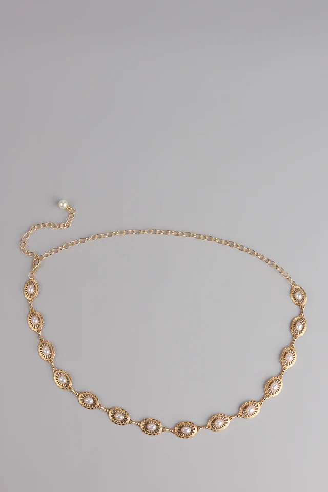 Vintage Charm Pearl Chain Belt | Windsor Stores