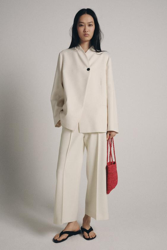 ZW COLLECTION DOUBLE BREASTED BLAZER | Zara US