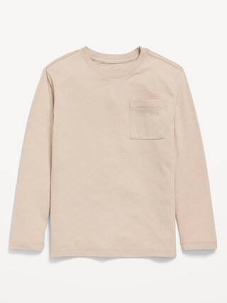 Softest Long-Sleeve Pocket T-Shirt for Boys | Old Navy (US)