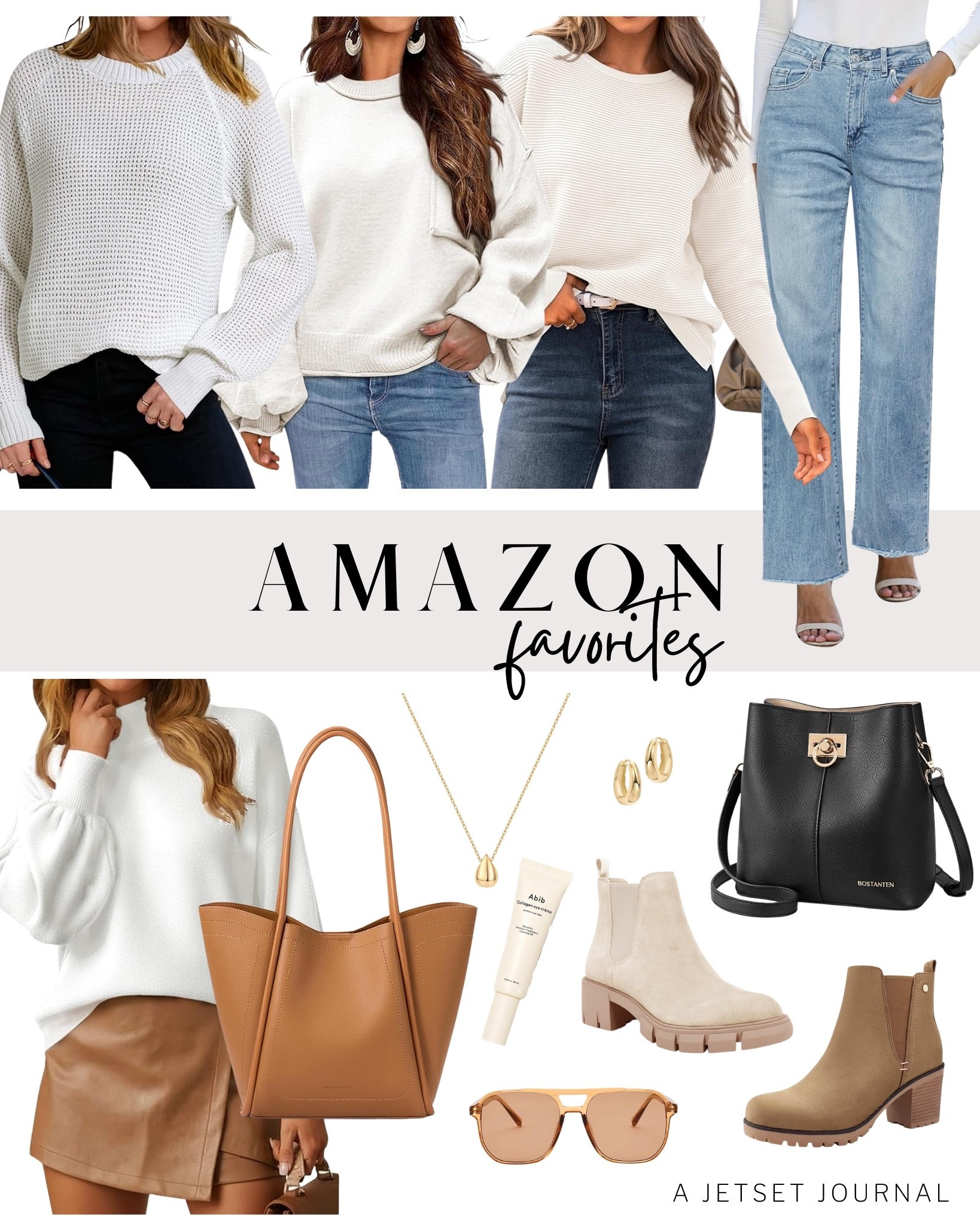 Loving these Amazon finds that are perfect for everyday life!
wide leg jeans, winter booties, gold jewelry, crossbody bag, knit pullover sweater,  winter makeup, winter tops, amazon finds, shopping spree, trendy pieces, must have items, fashion finds, amazon style, wardrobe staples, stylish finds, wardrobe update, must have accessories, affordable look, winter fashion, winter style

#LTKSeasonal #LTKFindsUnder50 #LTKU