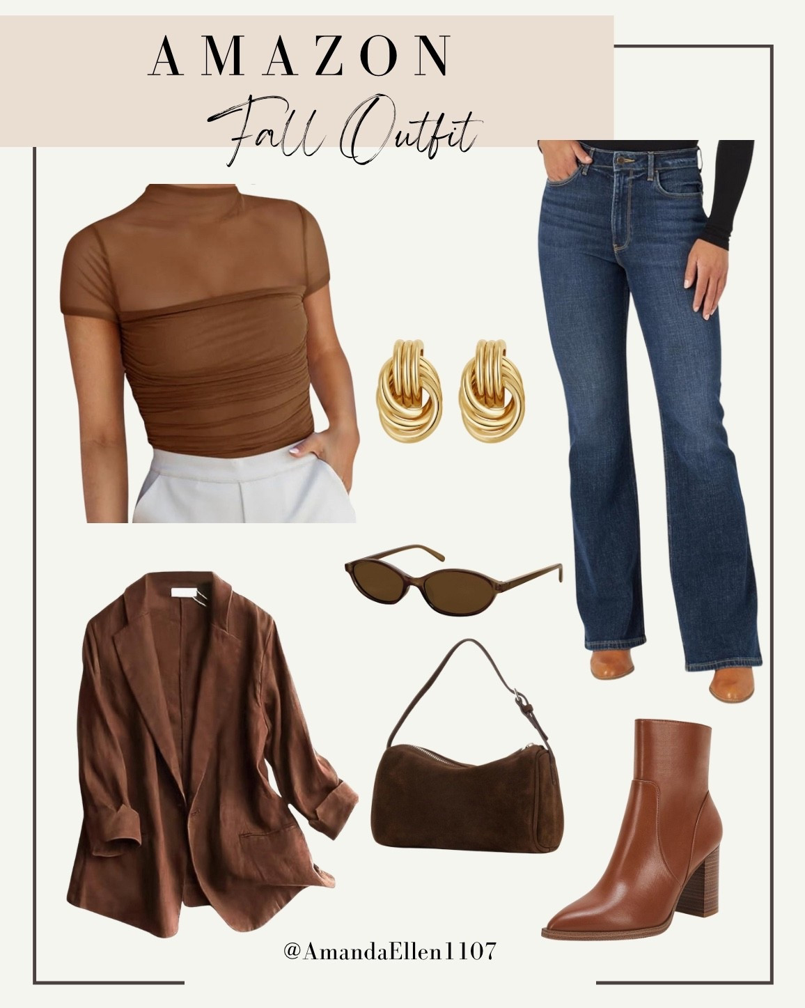 🍂 Fall neutrals never miss 🤎 This sheer brown top + these sleek leather boots are giving effortless autumn vibes. Both are Amazon fashion finds you’ll be reaching for all season long. 🍁✨

Shop this chic fall outfit on my LTK — perfect for coffee dates, cozy weekends, or stepping into the season in style.

#AmazonFashion #LTKFallStyle #LTKFinds #FallOutfitInspo #AmazonOOTD #NeutralStyle #FallTrends #FallOutfitIdeas #LTKUnder50 #AmazonFallFashion

#LTKShoeCrush #LTKSeasonal #LTKStyleTip