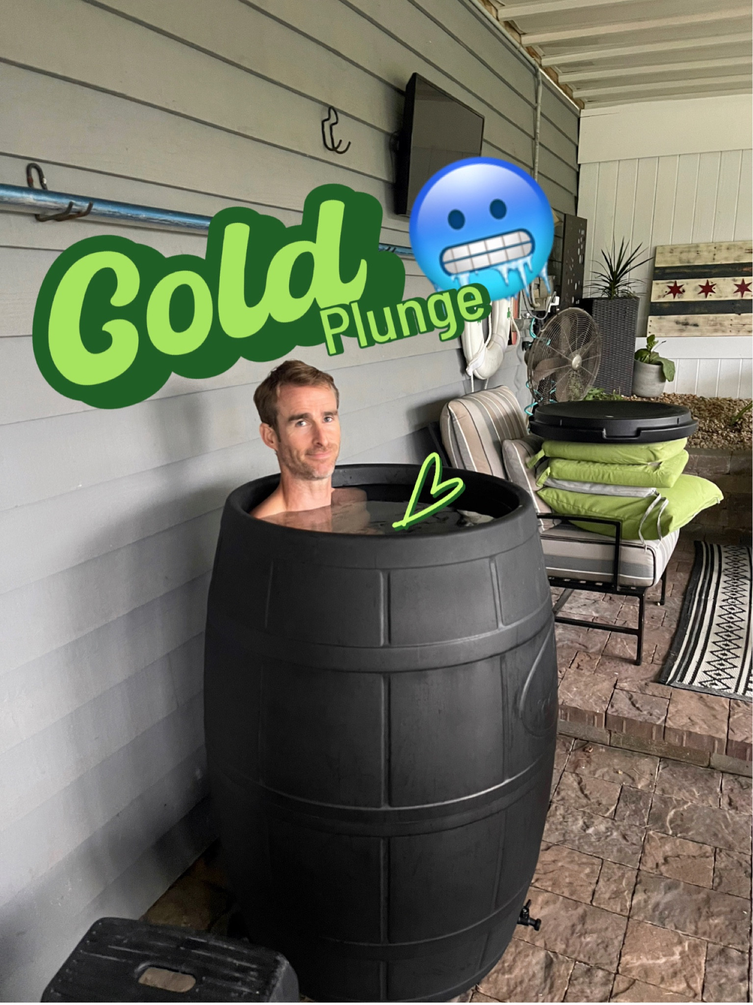 At home ICE 🧊 plunge 

We’ve been doing it !! Some days I only last 3 min. and some days I’m fine 🙂 at 8 min. In there. 
So many benefits and has been a fun conversation piece especially when we can convince someone to pop in it😆

#ltkhome #ltkmens #ltkfind #ltkfitness

#LTKparties #LTKover40 #LTKSeasonal