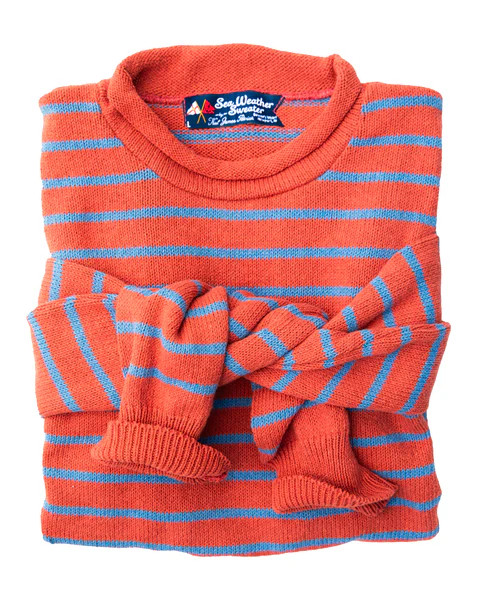 Harrison Striped Rollneck Sweater - Men's | Kiel James Patrick