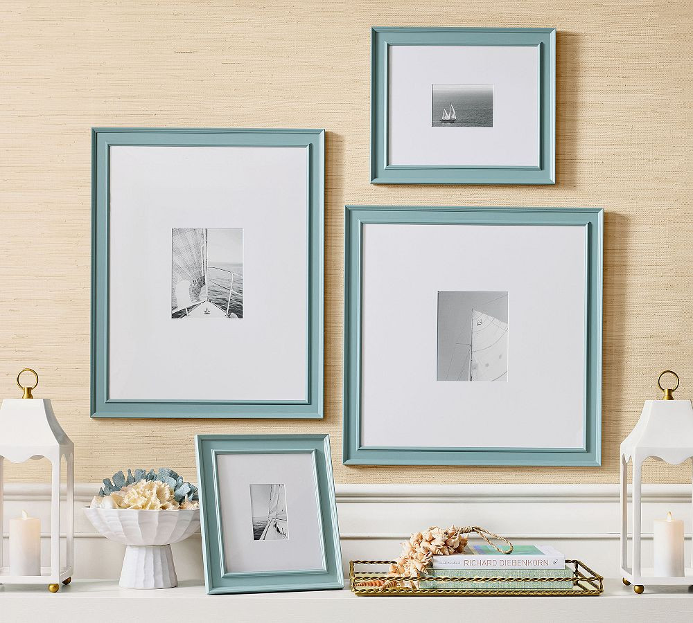 Bird Blue Wood Gallery Frames | Pottery Barn (US)