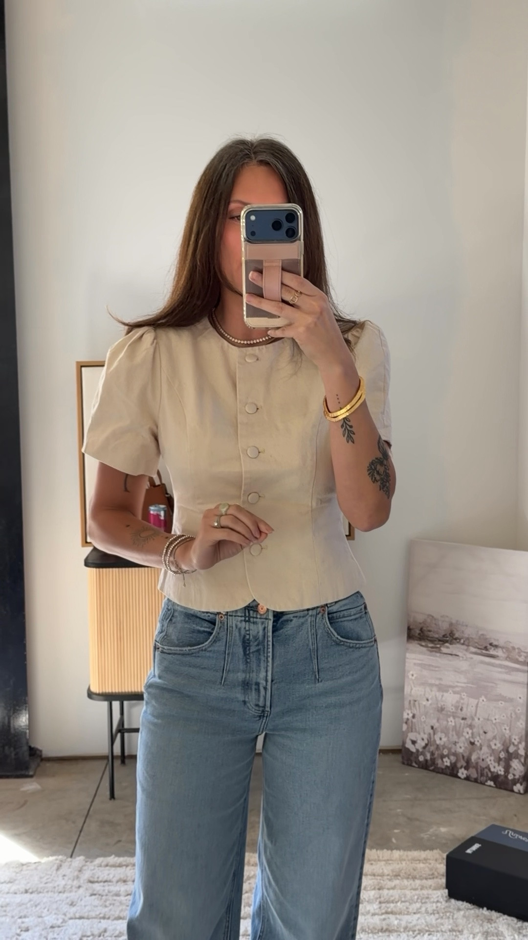Wearing the small top

#LTKOver40 #LTKSeasonal #LTKootd