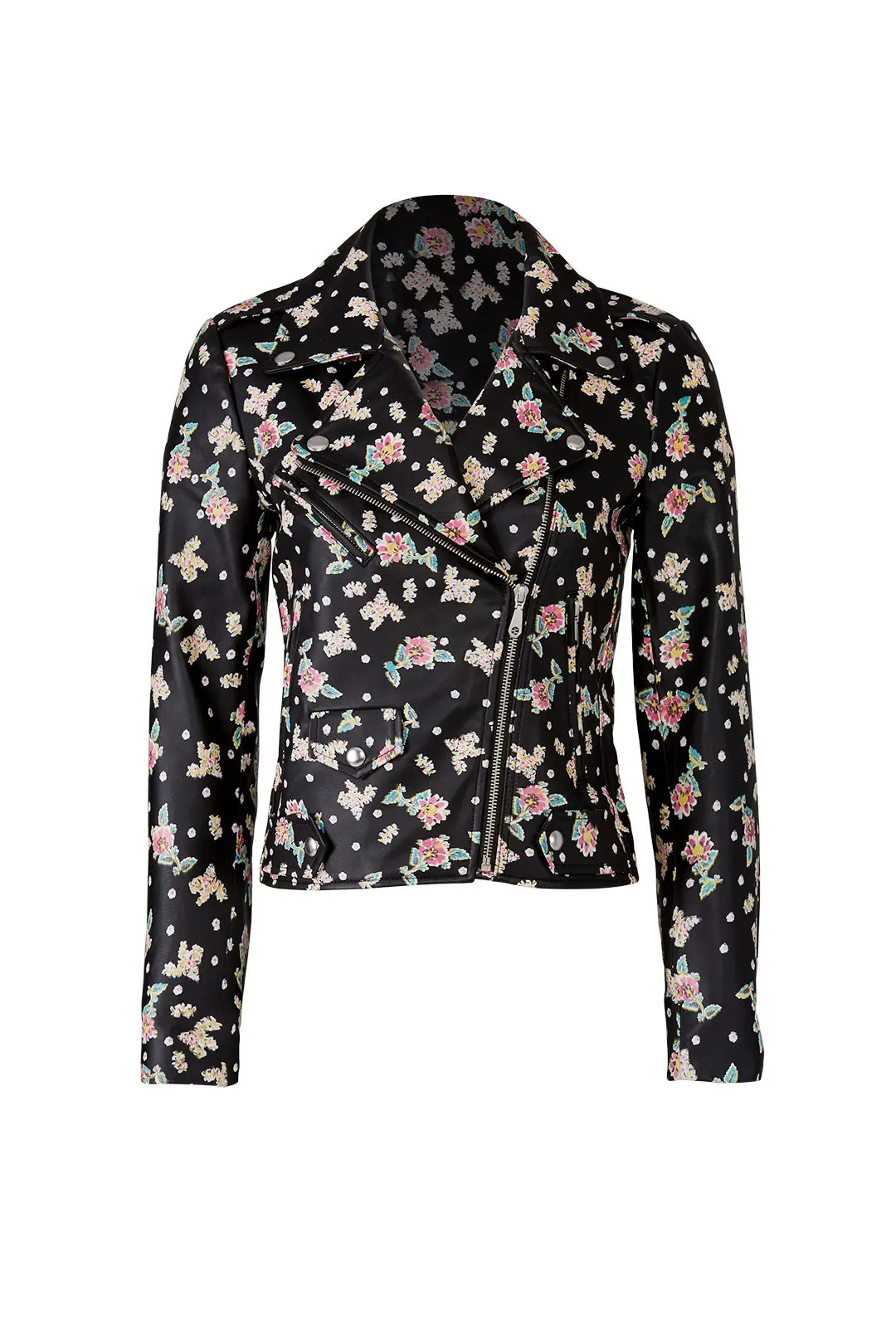 Rebecca Minkoff Floral Wes Moto Jacket | Rent The Runway
