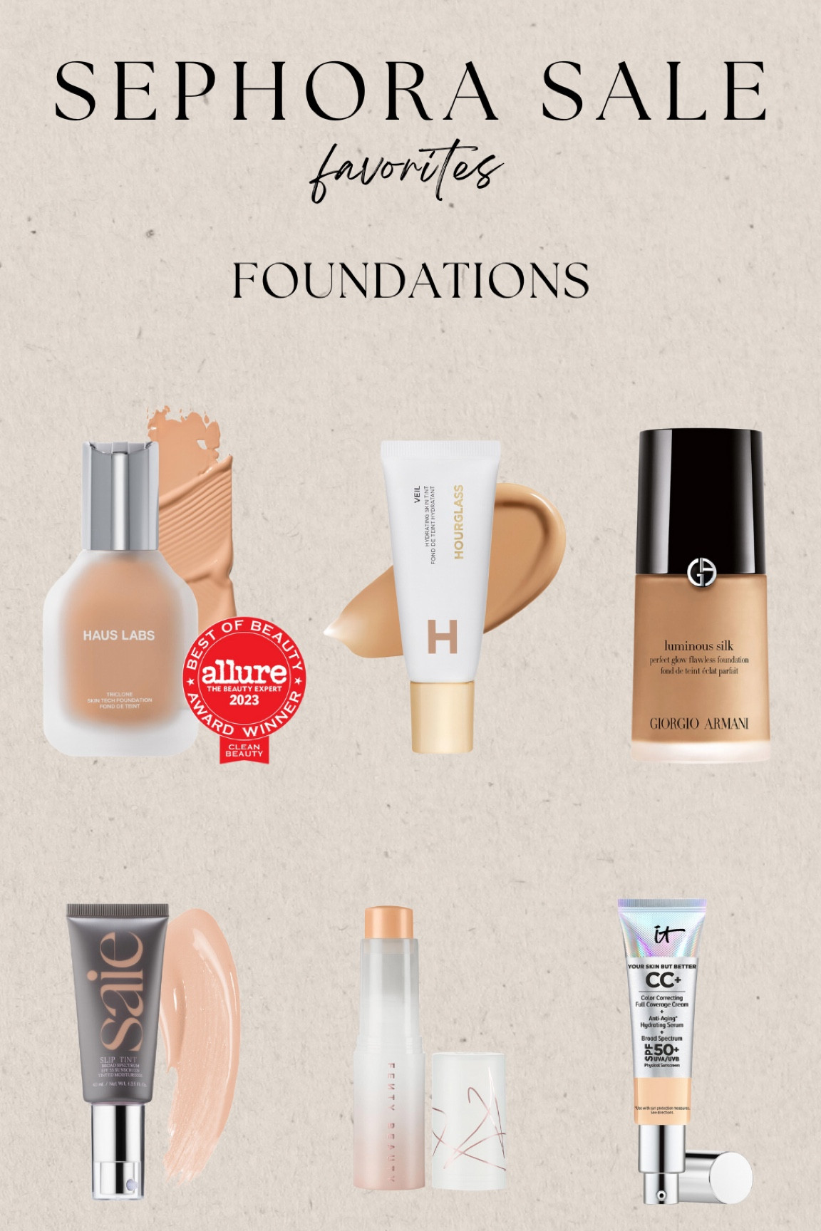 Foundation favorites @ Sephora 

#LTKbeauty #LTKxSephora #LTKsalealert