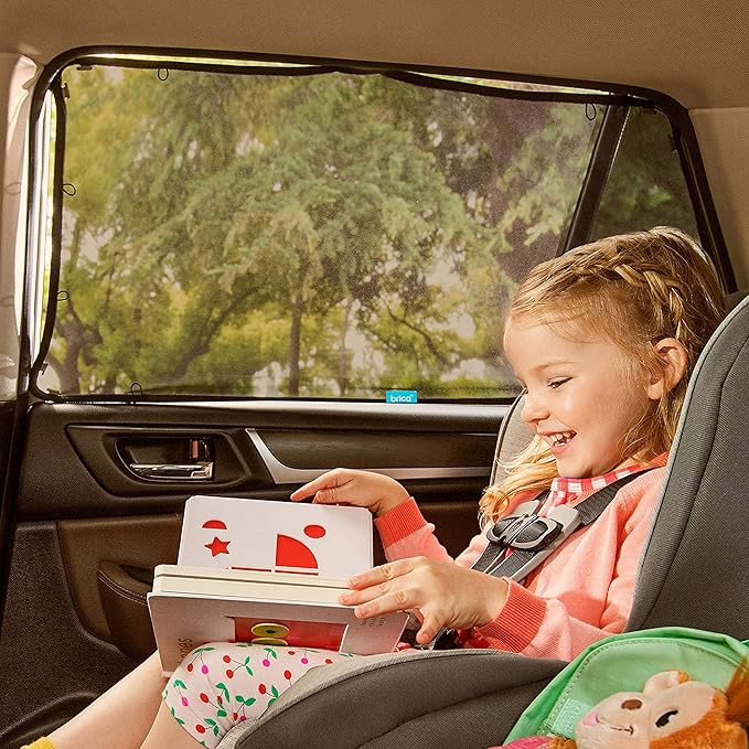 Munchkin Brica Magnetic Stretch to Fit Sun Shade, Black | Amazon (US)