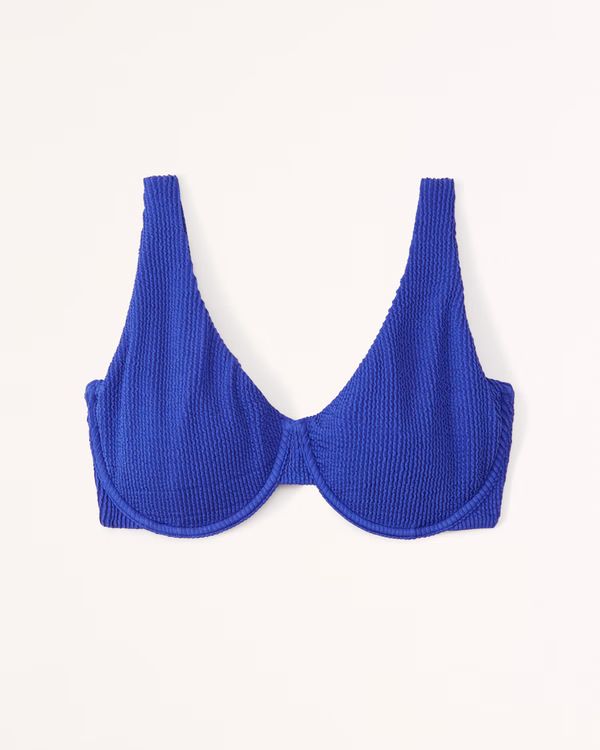Women's Curve Love Wide Strap Underwire Bikini Top | Women's Swimwear | Abercrombie.com | Abercrombie & Fitch (US)
