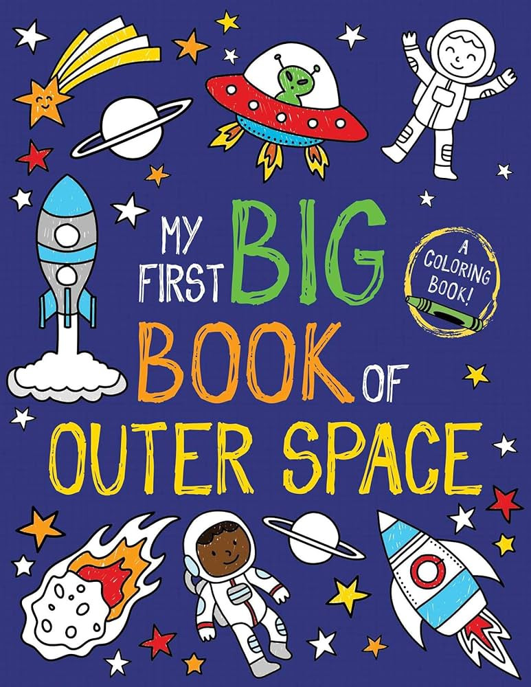 My First Big Book of Outer Space (My First Big Book of Coloring) | Amazon (US)