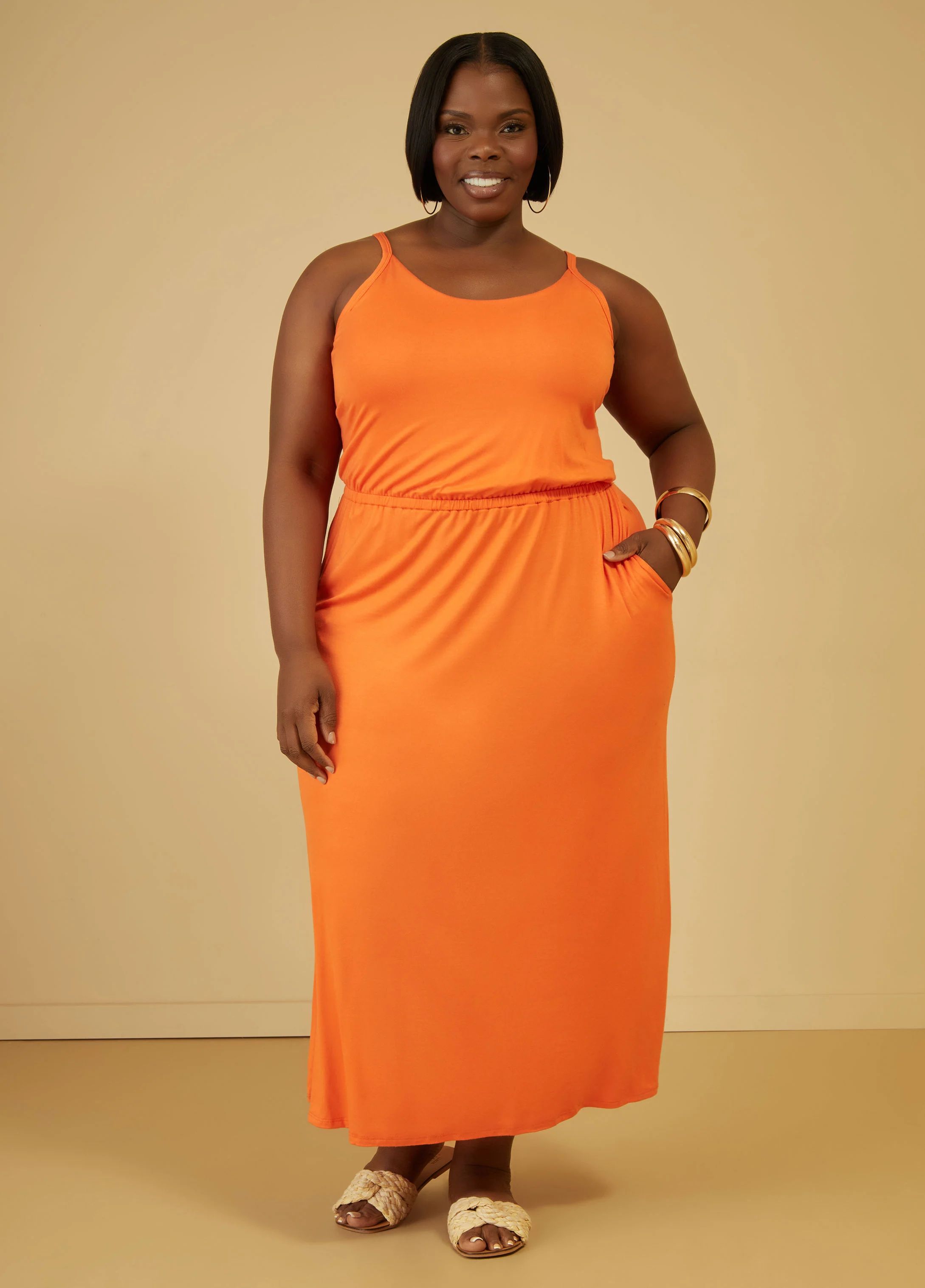 Jersey Maxi Dress | Ashley Stewart