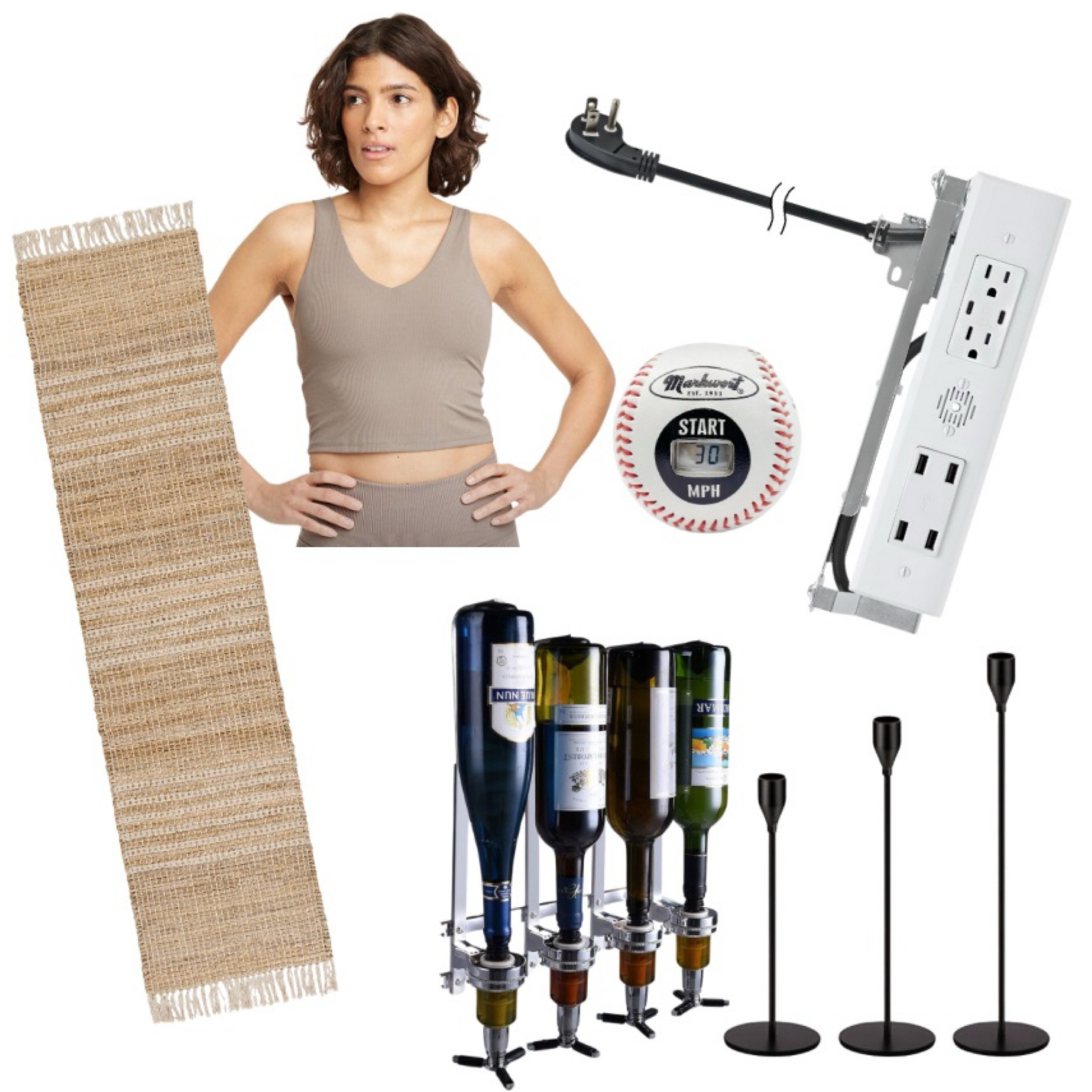 Newsletter, links, candlesticks, liquor, dispenser, tank tops, and runners

#LTKSummerSales #LTKHome #LTKxWalmart