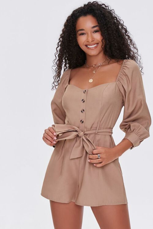 Tie-Belt Button-Front Romper






 

 

 




Be the first to write a review









$27.99



... | Forever 21 (US)