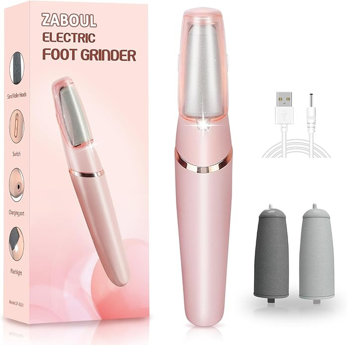 Callus Remover for Feet, ZABOUL Electric Foot Callus Remover Rechargeable Pedicure Tools Smooth P... | Amazon (US)