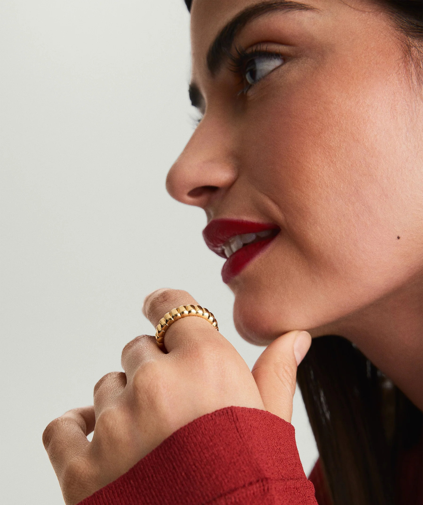 Charlotte Slim Ring | Mejuri Fine Crew