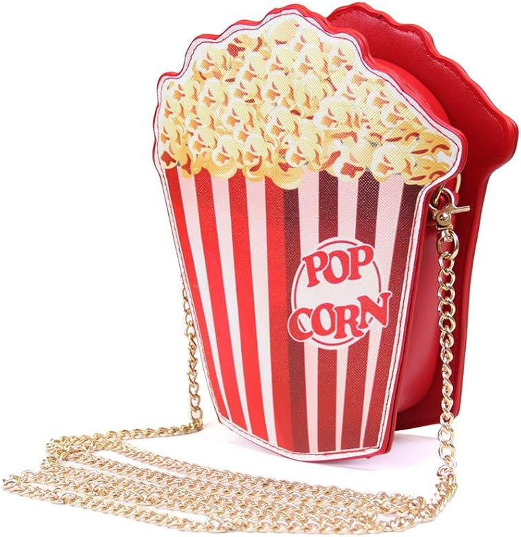 LUI SUI Girls Cupcake Crossbody Handbag Popcorn Hamburger Purse Small Purse Women Cellphone Shoulder | Amazon (US)