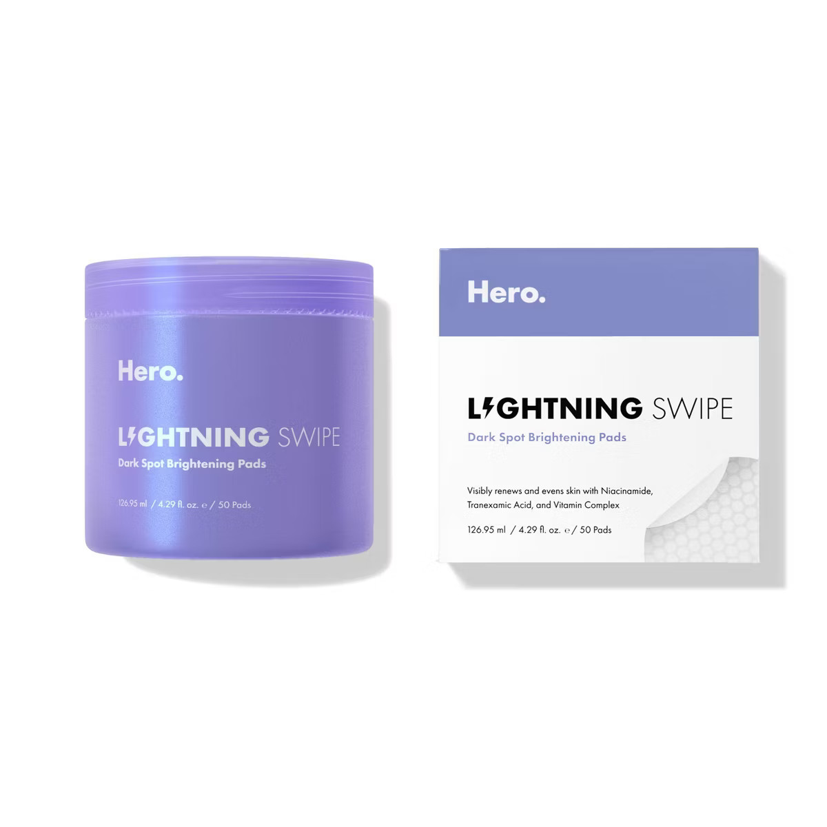 Hero Cosmetics Lightning Swipe Dark Spot Brightening Pad - 50ct | Target